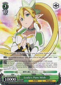 Image of Leafa's Pure Wish (SAO/S20-E027 RR) [Sword Art Online]