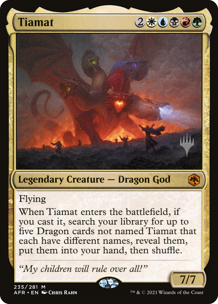 Image of Tiamat (Promo Pack) [Dungeons & Dragons: Adventures in the Forgotten Realms Promos]