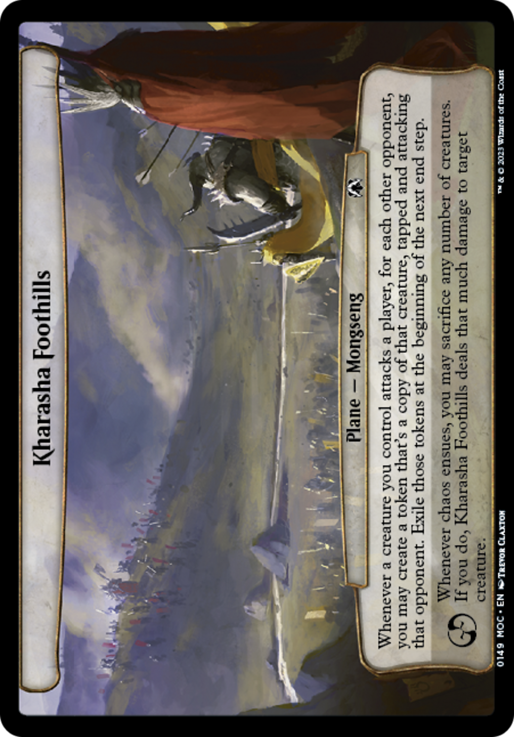 Image of Kharasha Foothills [March of the Machine Commander]