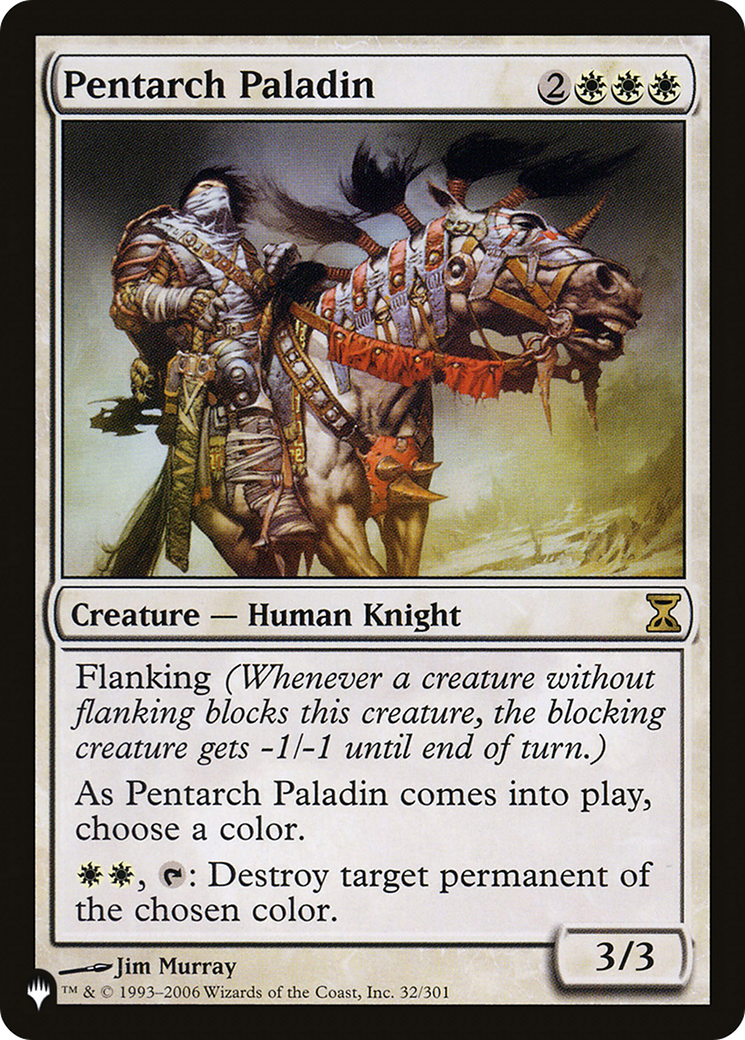 Image of Pentarch Paladin [The List]