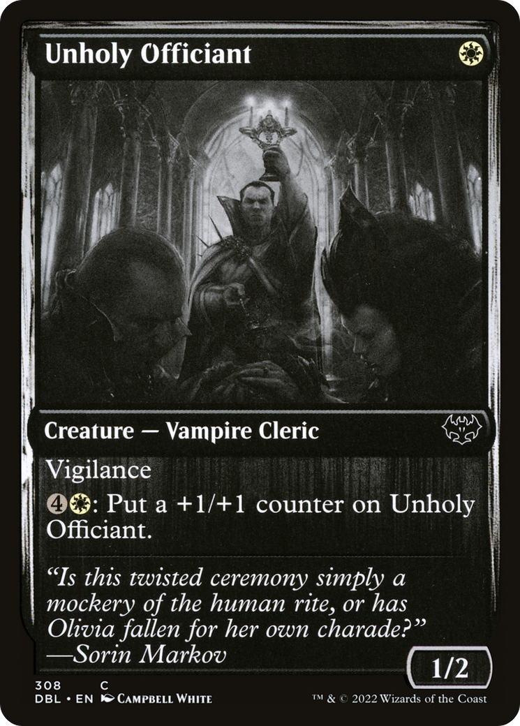 Image of Unholy Officiant [Innistrad: Double Feature]