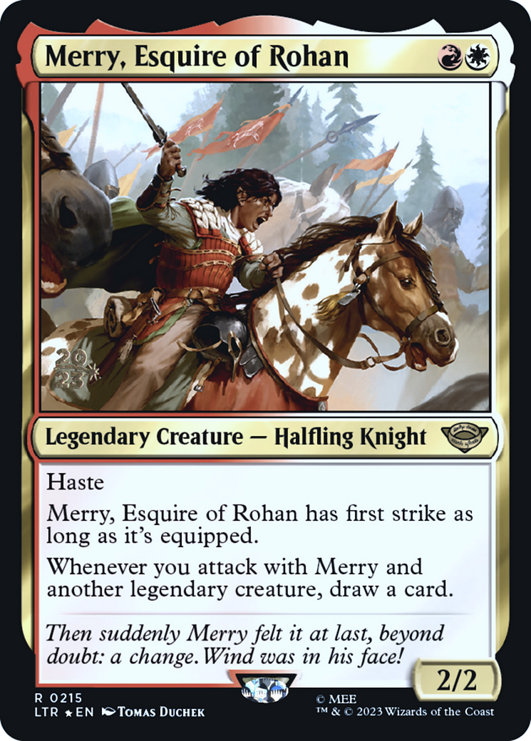 Image of Merry, Esquire of Rohan [The Lord of the Rings: Tales of Middle-Earth Prerelease Promos]