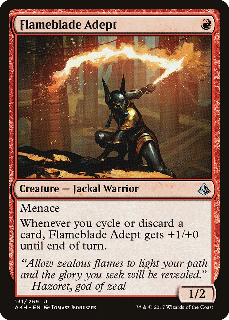 Image of Flameblade Adept [Amonkhet]