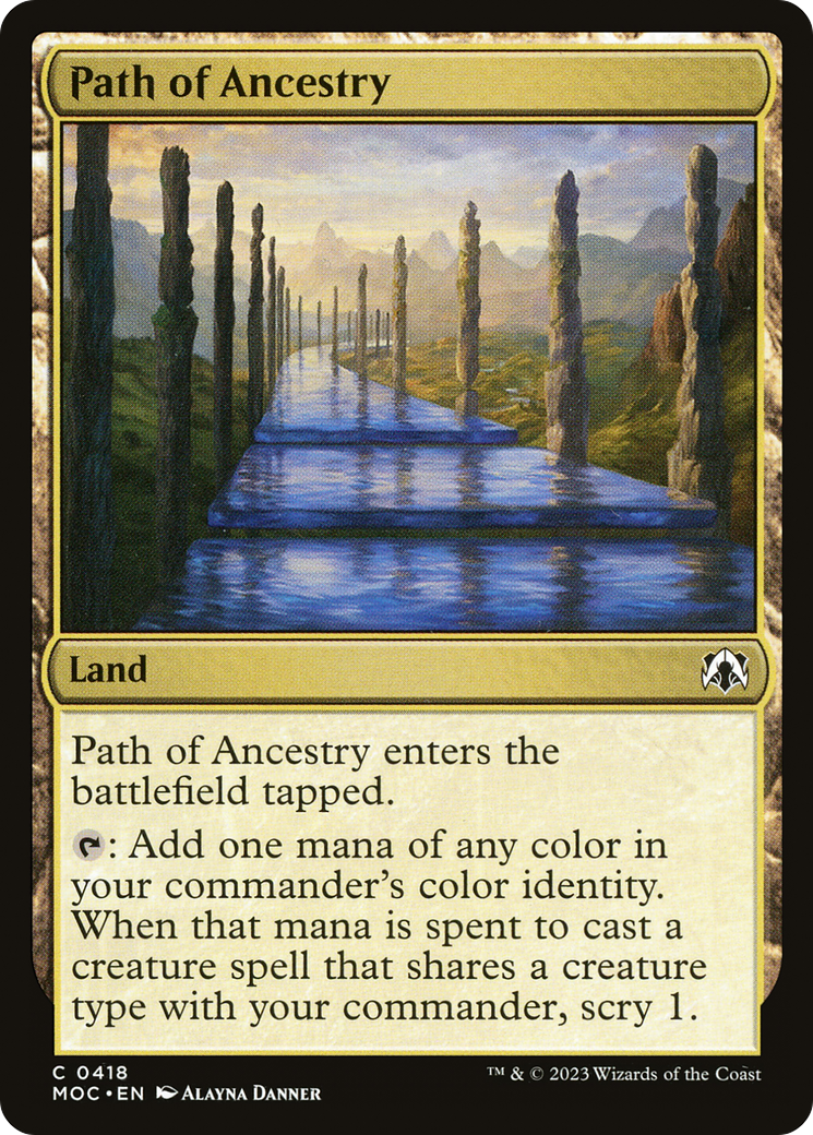 Image of Path of Ancestry [March of the Machine Commander]