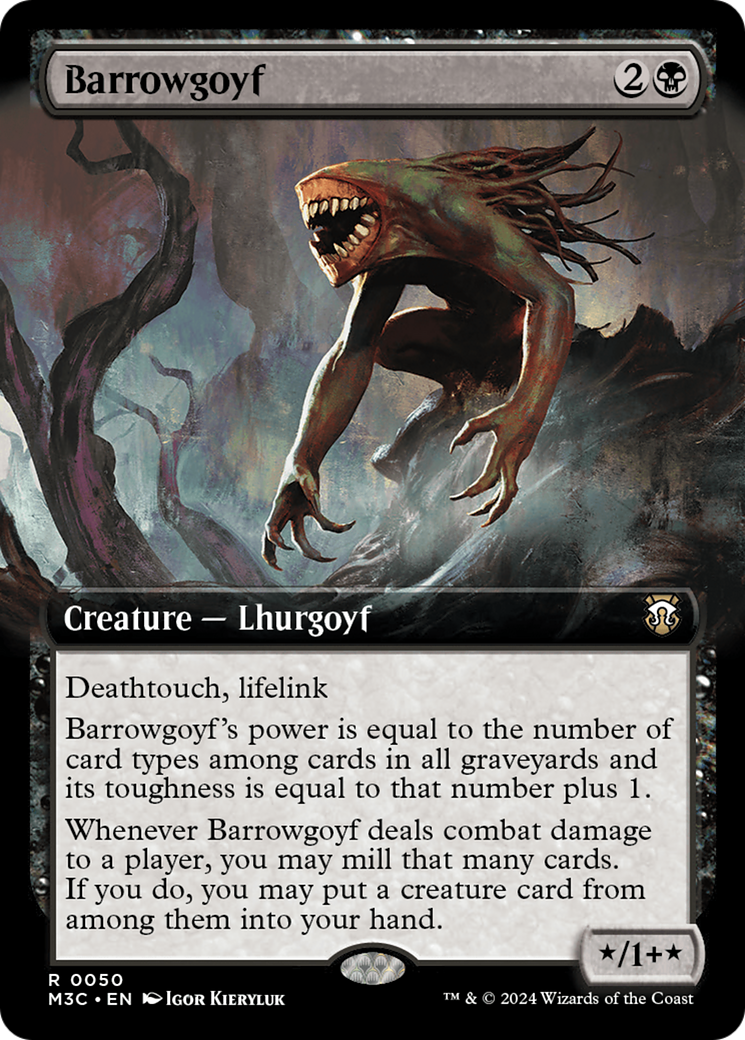 Image of Barrowgoyf (Extended Art) [Modern Horizons 3 Commander]