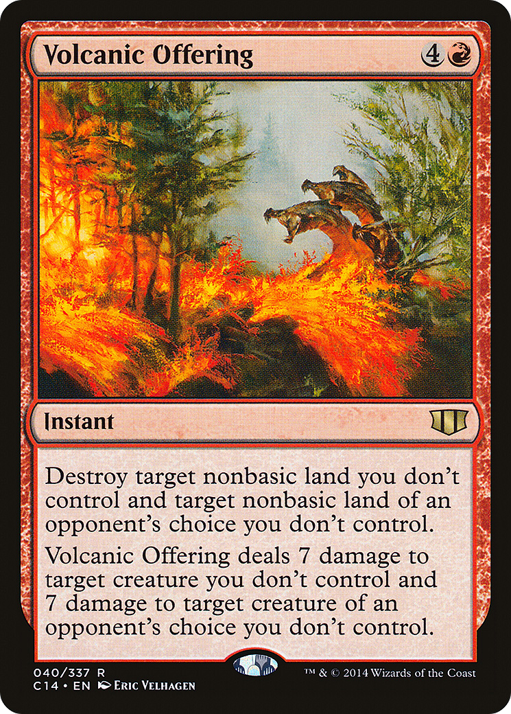 Image of Volcanic Offering [Commander 2014]