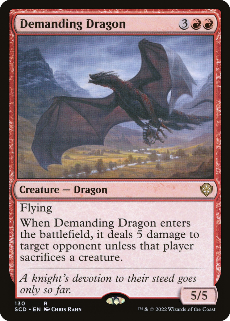 Image of Demanding Dragon [Starter Commander Decks]