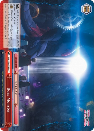 Image of Boss Monster (BFR/S78-E077 CC) [BOFURI: I Don't Want to Get Hurt, so I'll Max Out My Defense]
