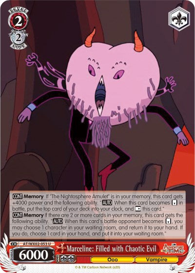 Image of Marceline: Filled with Chaotic Evil (AT/WX02-053 U) [Adventure Time]