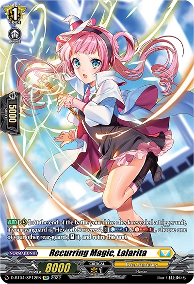 Image of Recurring Magic, Lalarita (D-BT04/SP12EN) [Awakening of Chakrabarthi]