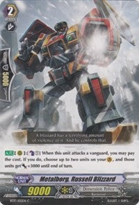 Image of Metalborg, Russell Blizzard (BT17/105EN) [Blazing Perdition ver.E]