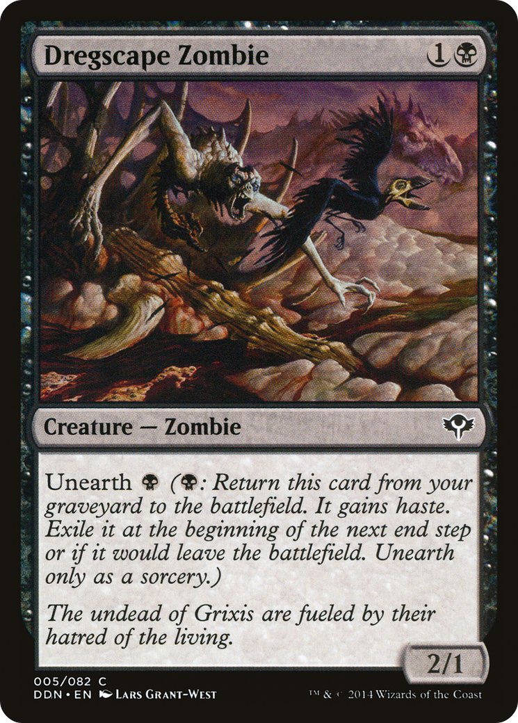 Image of Dregscape Zombie [Duel Decks: Speed vs. Cunning]