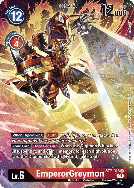 Image of EmperorGreymon [BT7-016] (Alternate Art) [Next Adventure]