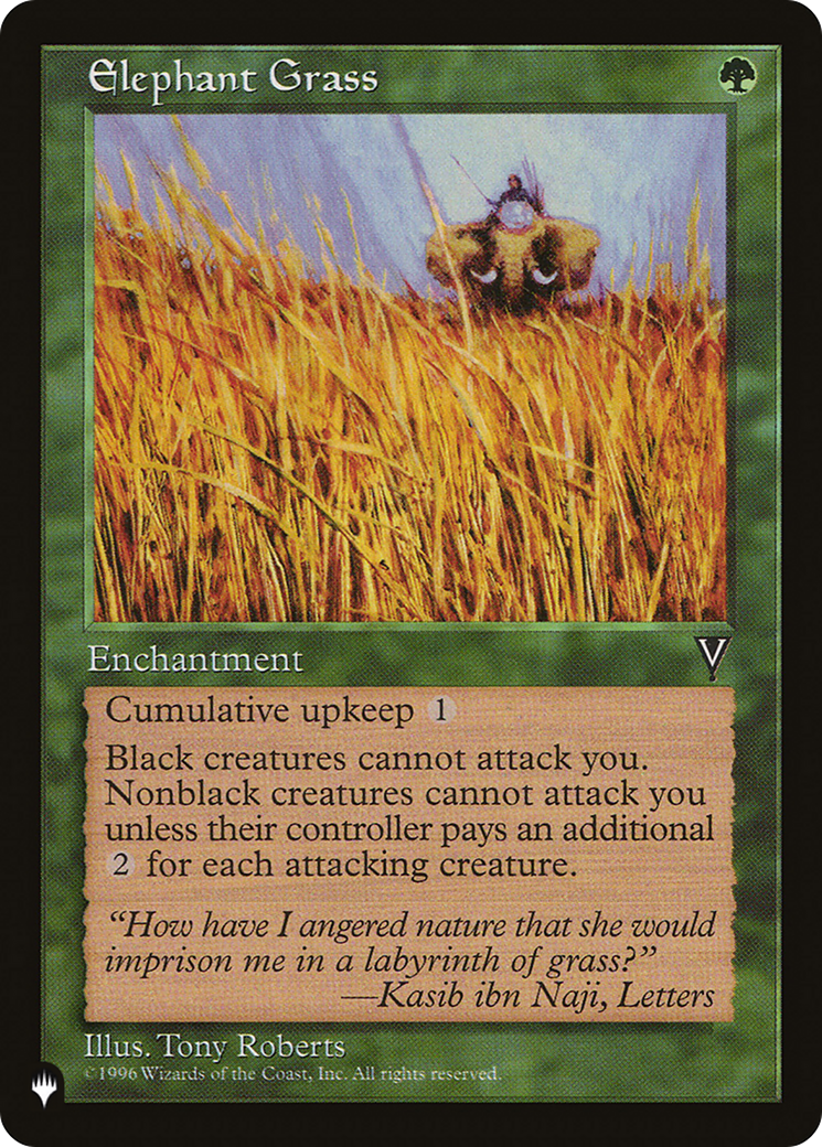 Image of Elephant Grass [The List]