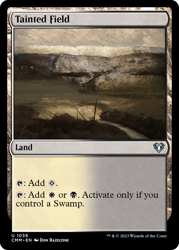 Image of Tainted Field [Commander Masters]