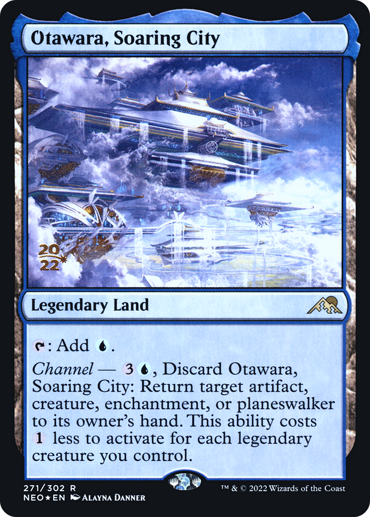 Image of Otawara, Soaring City [Kamigawa: Neon Dynasty Prerelease Promos]