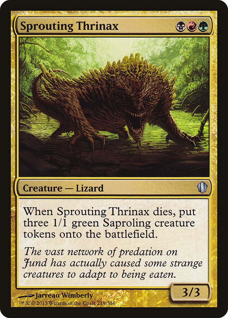 Image of Sprouting Thrinax [Commander 2013]