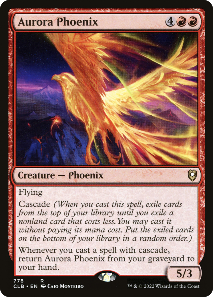Image of Aurora Phoenix [Commander Legends: Battle for Baldur's Gate]
