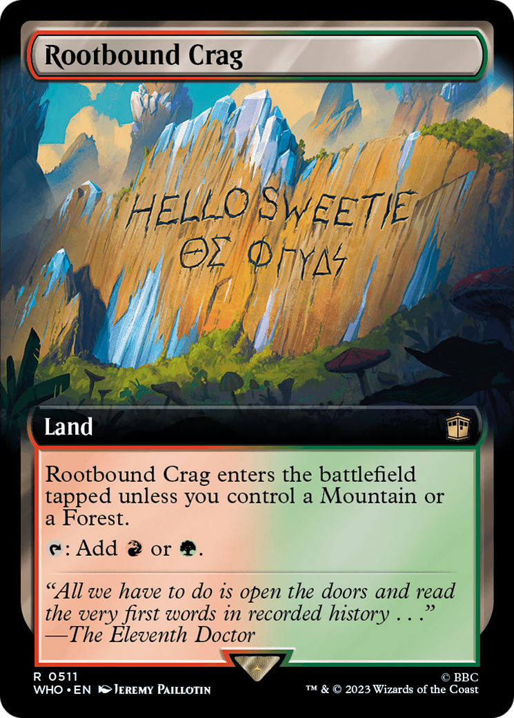 Image of Rootbound Crag (Extended Art) [Doctor Who]