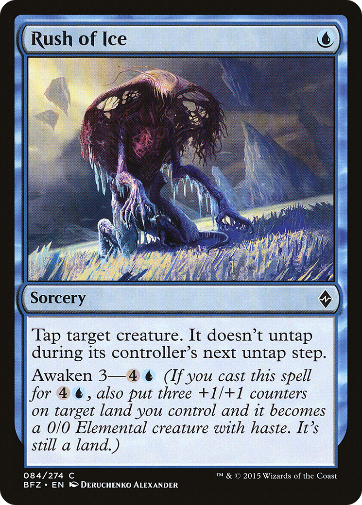 Image of Rush of Ice [Battle for Zendikar]