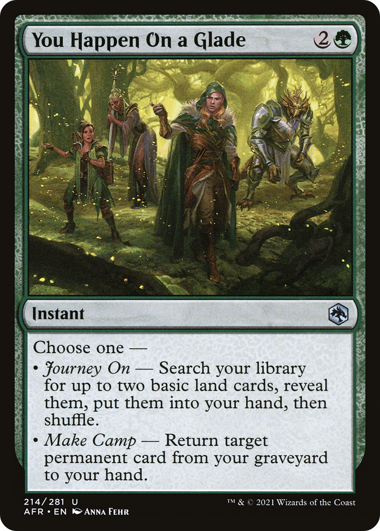 Image of You Happen On a Glade [Dungeons & Dragons: Adventures in the Forgotten Realms]