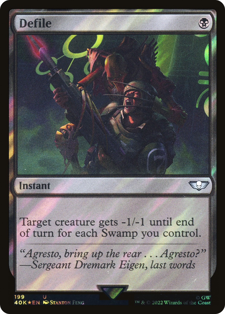 Image of Defile (Surge Foil) [Warhammer 40,000]