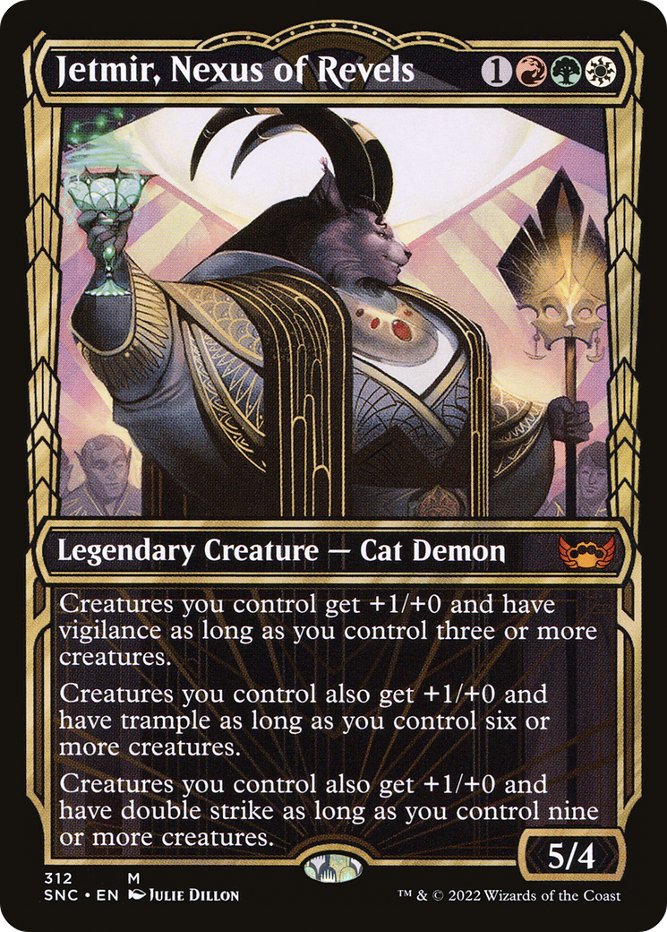 Image of Jetmir, Nexus of Revels (Showcase Golden Age) [Streets of New Capenna]