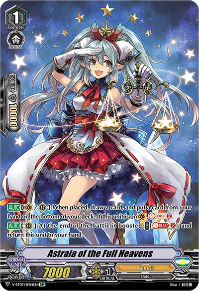 Image of Astraia of the Full Heavens (V-BT07/SP04EN) [Infinideity Cradle]