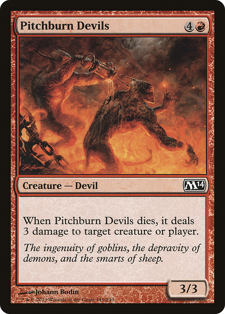 Image of Pitchburn Devils [Magic 2014]