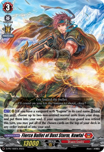 Image of Fierce Bullet of Dust Storm, Nawfal (D-PR/160EN) [D Promo Cards]