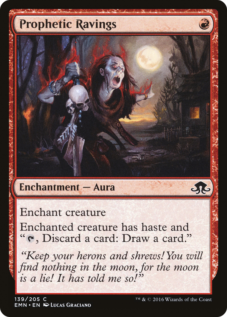 Image of Prophetic Ravings [Eldritch Moon]