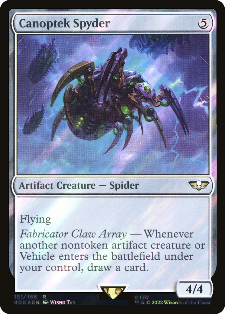 Image of Canoptek Spyder (Surge Foil) [Warhammer 40,000]