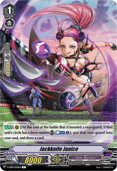 Image of Jackknife Janice (V-EB09/050EN) [The Raging Tactics]