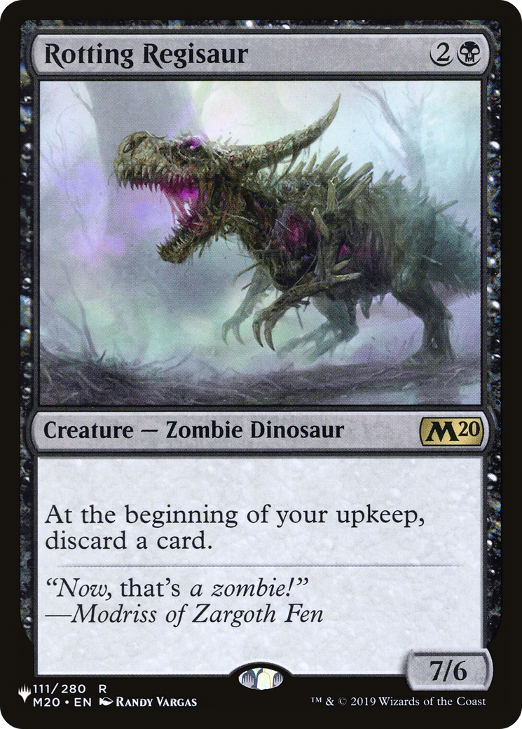 Image of Rotting Regisaur [The List]