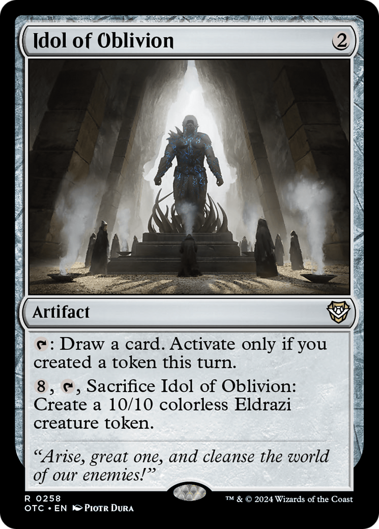 Image of Idol of Oblivion [Outlaws of Thunder Junction Commander]