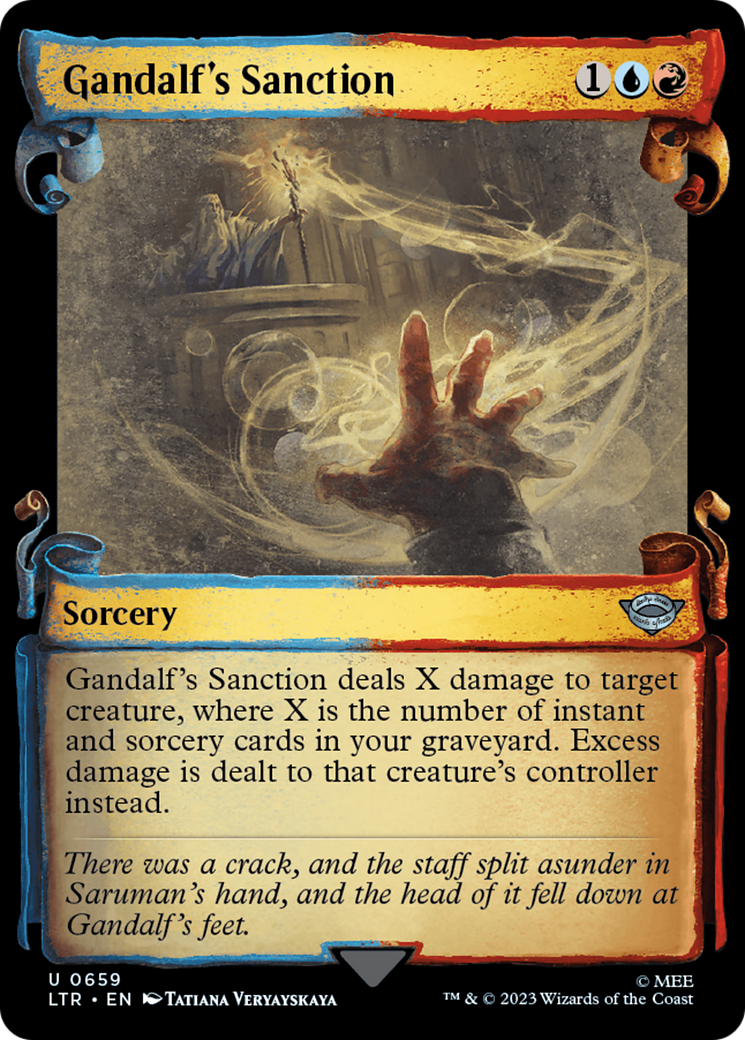 Image of Gandalf's Sanction [The Lord of the Rings: Tales of Middle-Earth Showcase Scrolls]