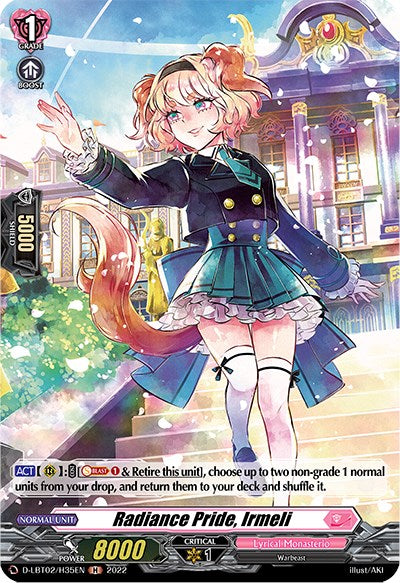 Image of Radiance Pride, Irmeli (D-LBT02/H35EN) [Lyrical Monasterio: It's a New School Term!]