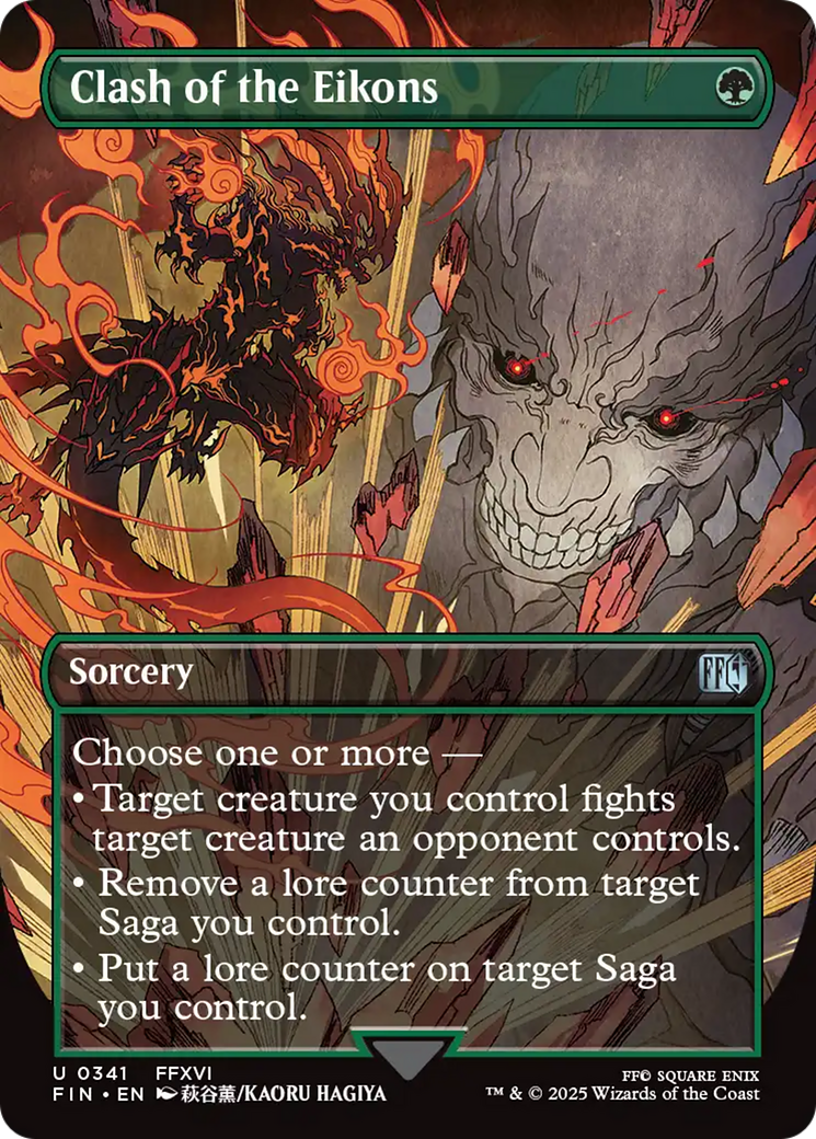 Image of Clash of the Eikons (Borderless) [FINAL FANTASY]