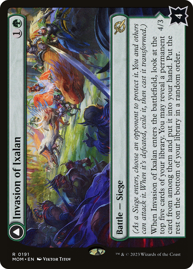 Image of Invasion of Ixalan // Belligerent Regisaur [March of the Machine]