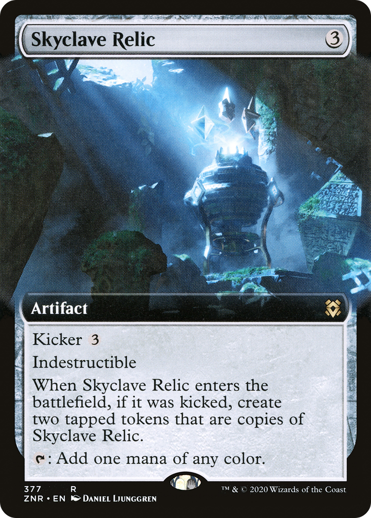 Image of Skyclave Relic (Extended Art) [Zendikar Rising]