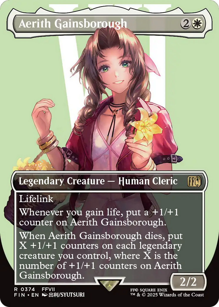 Image of Aerith Gainsborough (Borderless) [FINAL FANTASY]