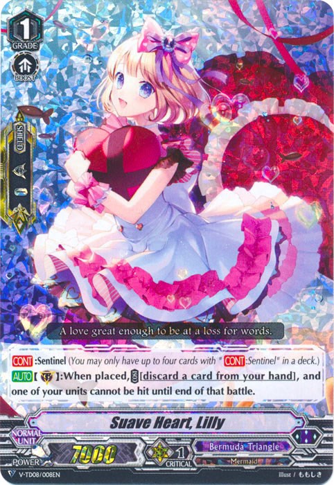Image of Suave Heart, Lilly (Parallel Foil) (V-TD08/008EN) [Schokolade Melody]