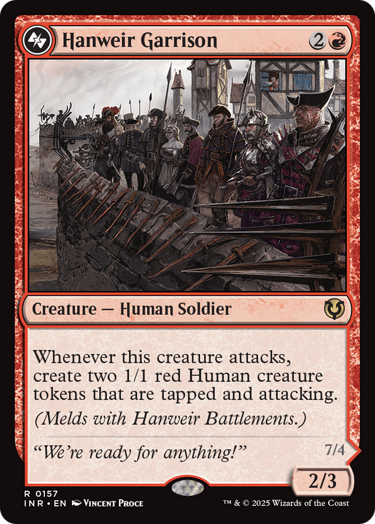 Image of Hanweir Garrison [Innistrad Remastered]