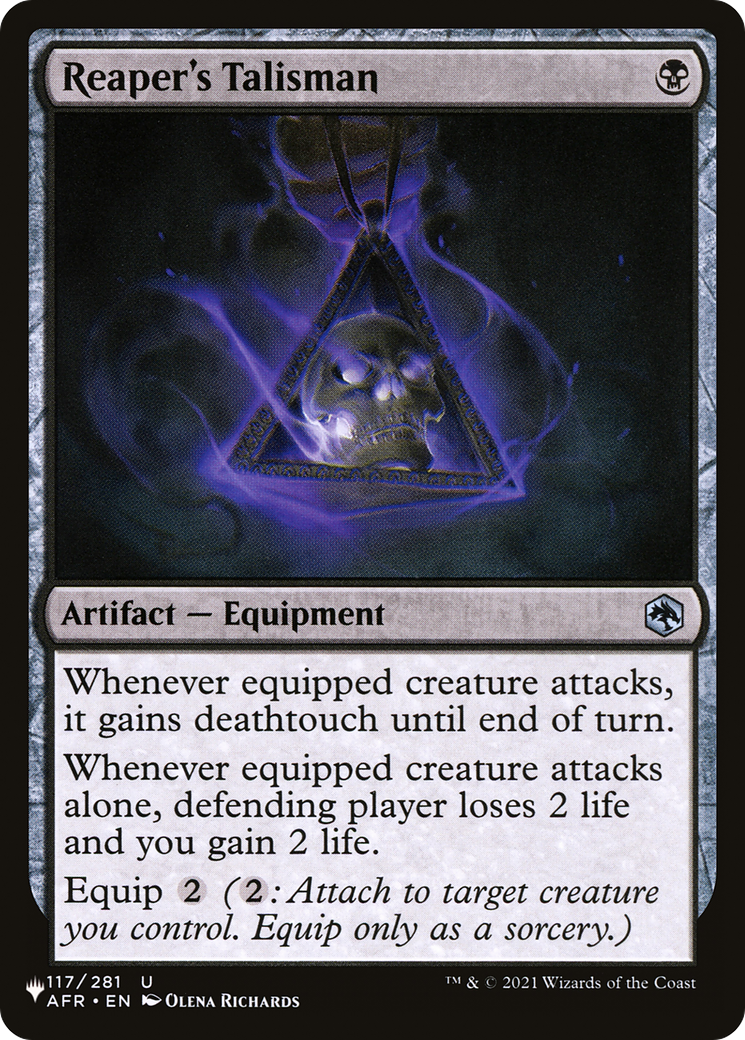 Image of Reaper's Talisman [The List]