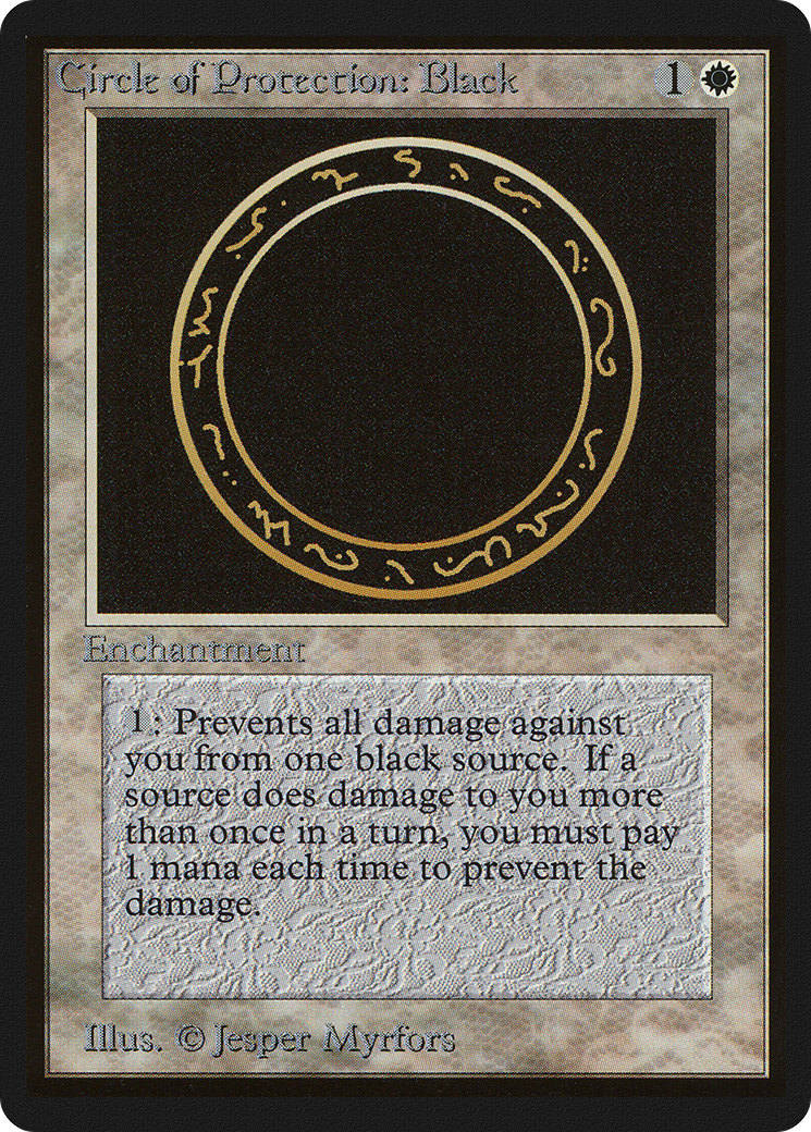 Image of Circle of Protection: Black [Beta Edition]