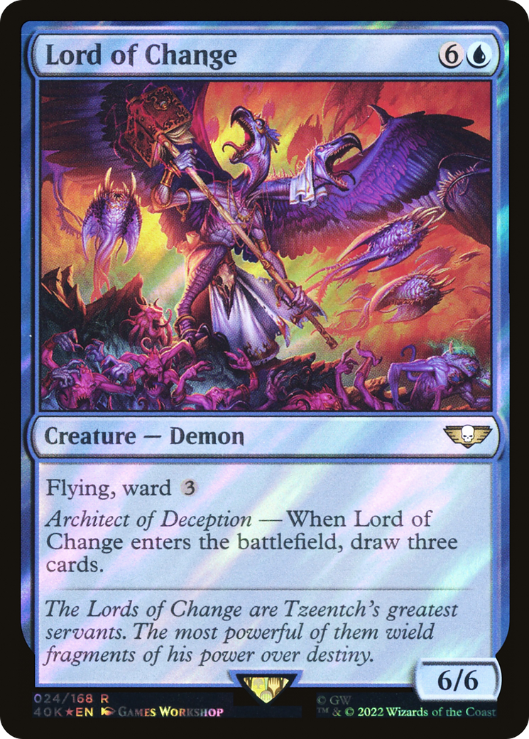 Image of Lord of Change (Surge Foil) [Warhammer 40,000]