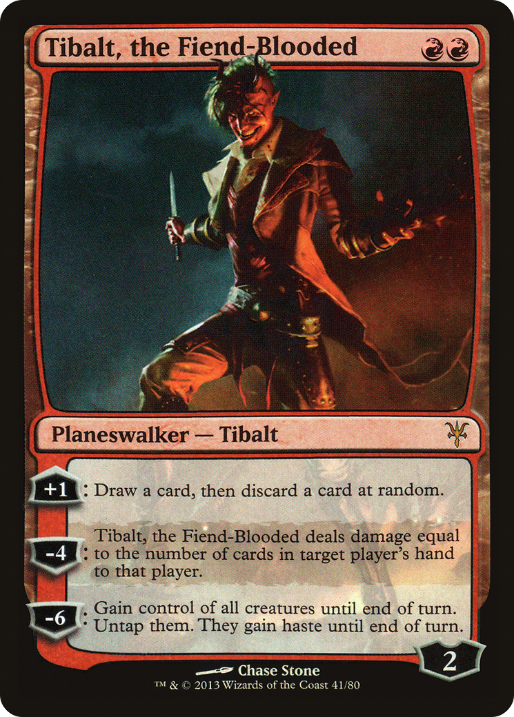 Image of Tibalt, the Fiend-Blooded (DDK-041) - Duel Decks: Sorin vs. Tibalt