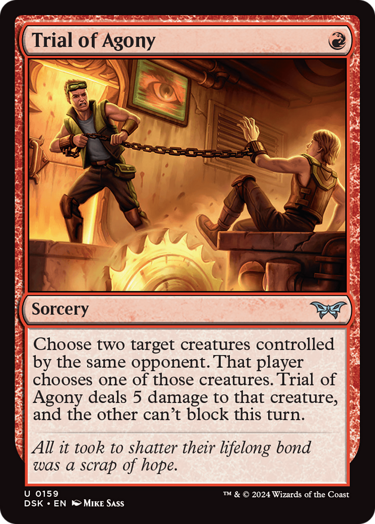 Image of Trial of Agony [Duskmourn: House of Horror]