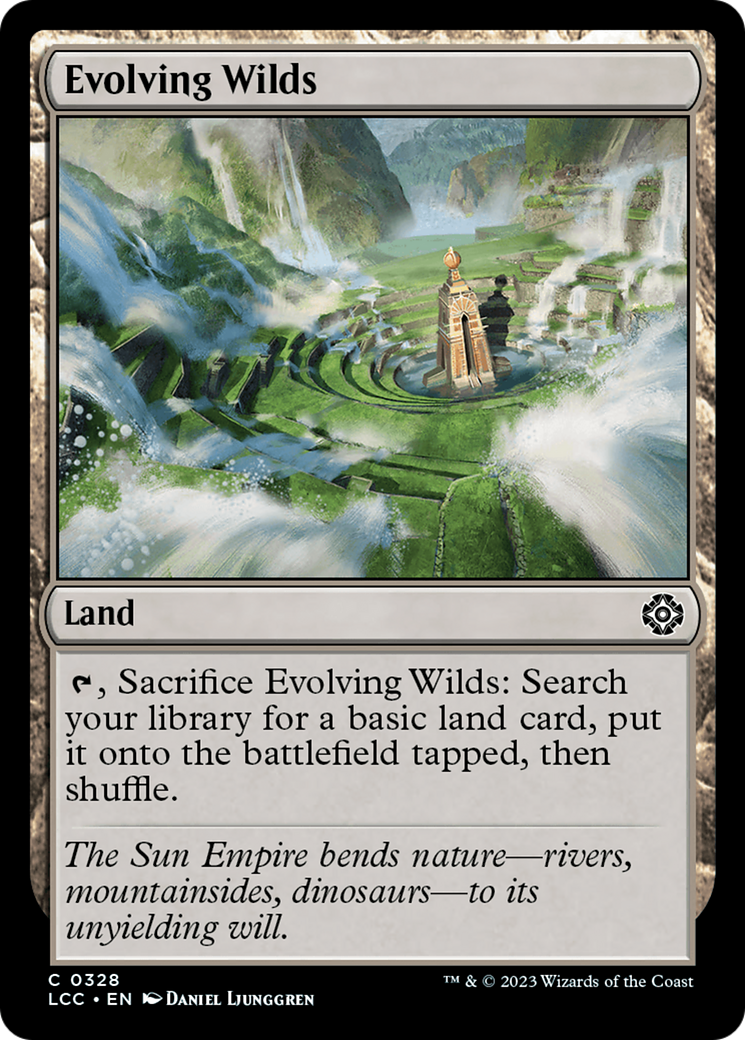 Image of Evolving Wilds [The Lost Caverns of Ixalan Commander]
