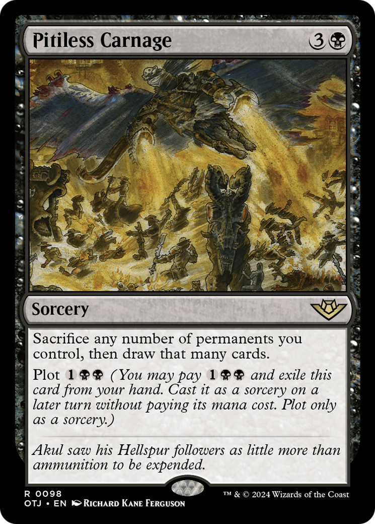 Image of Pitiless Carnage [Outlaws of Thunder Junction]